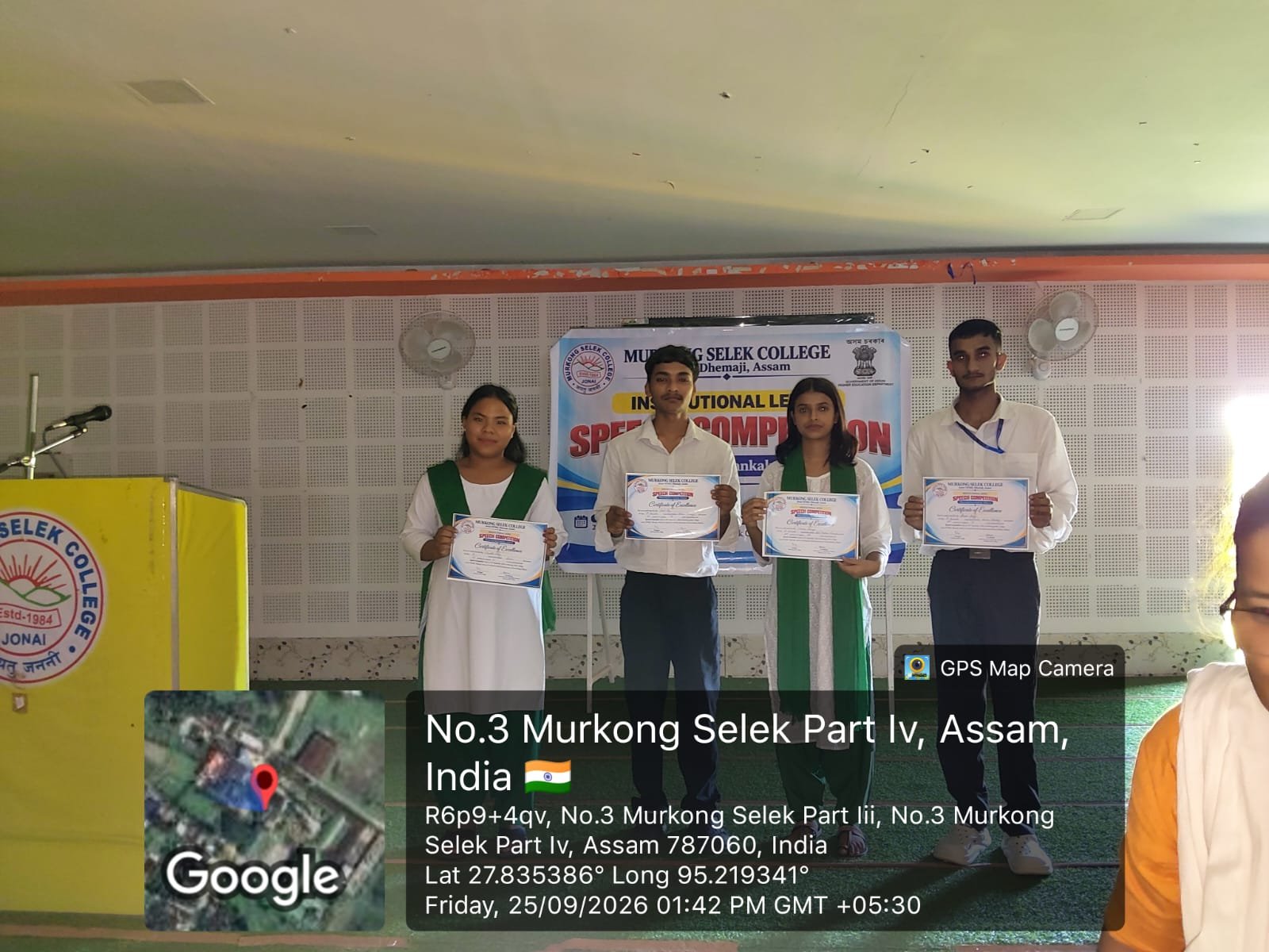 Institutional Level Speech Competition – Seva Sankalp Abhiyan